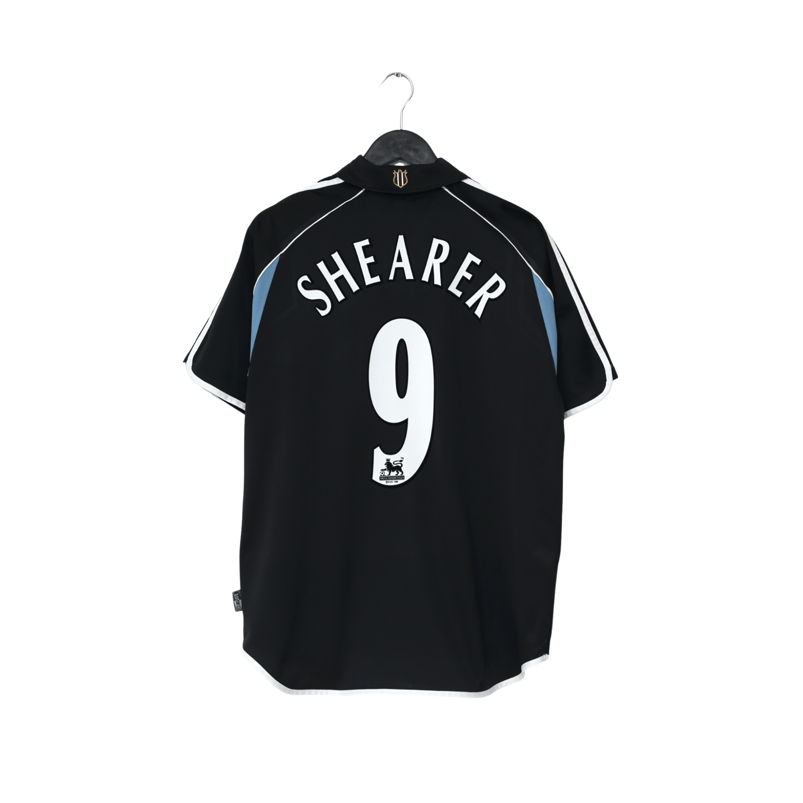 2000/01 Shearer #9 Newcastle United Vintage adidas Away Football Shirt (L)