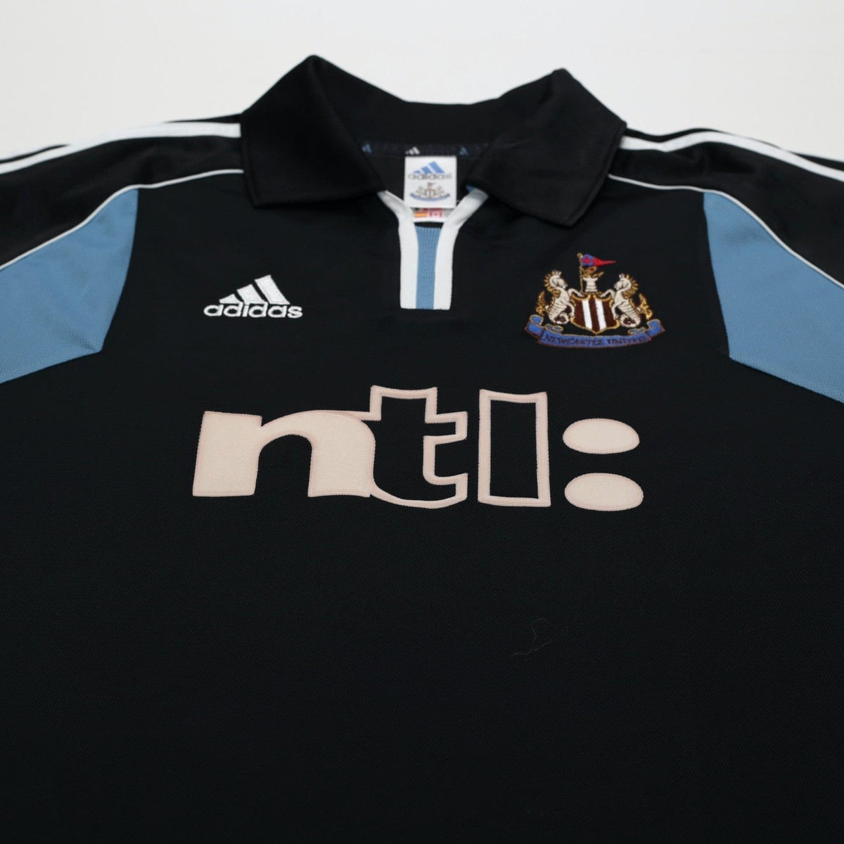 2000/01 Shearer #9 Newcastle United Vintage adidas Away Football Shirt (L)