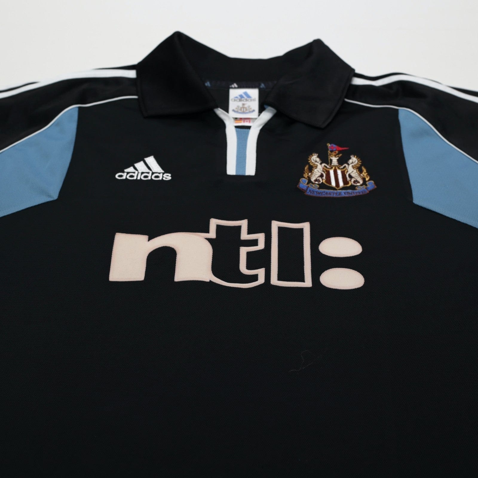 2000/01 Shearer #9 Newcastle United Vintage adidas Away Football Shirt (L)