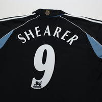 2000/01 Shearer #9 Newcastle United Vintage adidas Away Football Shirt (L)