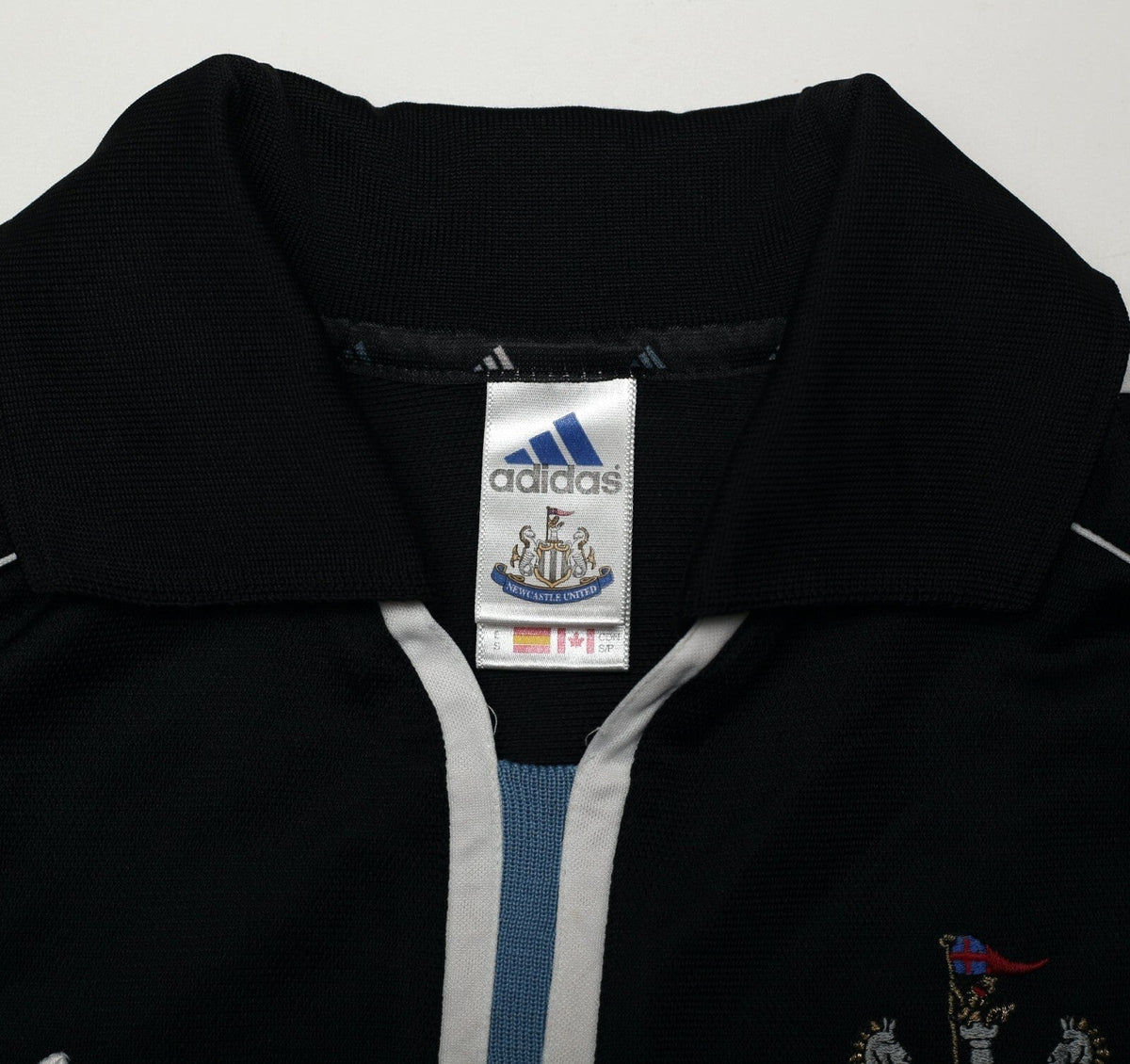 2000/01 SHEARER #9 Newcastle United Vintage adidas Away Football Shirt (S)