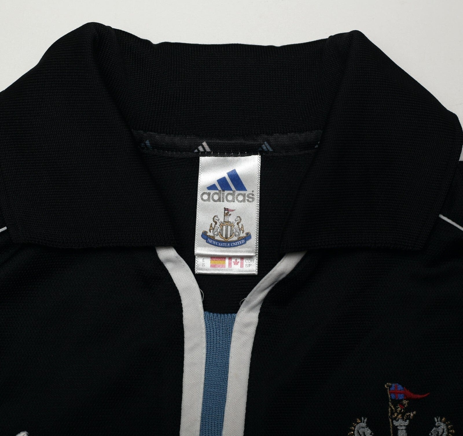 2000/01 SHEARER #9 Newcastle United Vintage adidas Away Football Shirt (S)