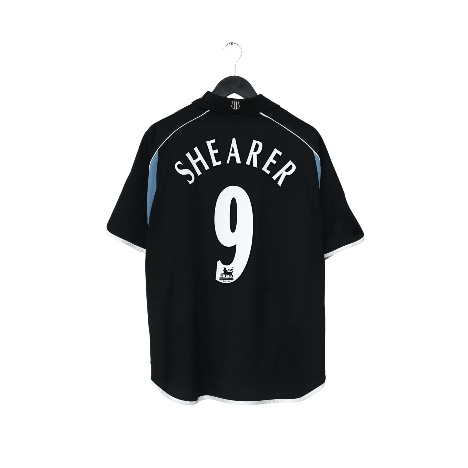 2000/01 Shearer #9 Newcastle United Vintage adidas Away Football Shirt (XL)