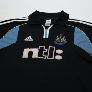 2000/01 Shearer #9 Newcastle United Vintage adidas Away Football Shirt (XL)