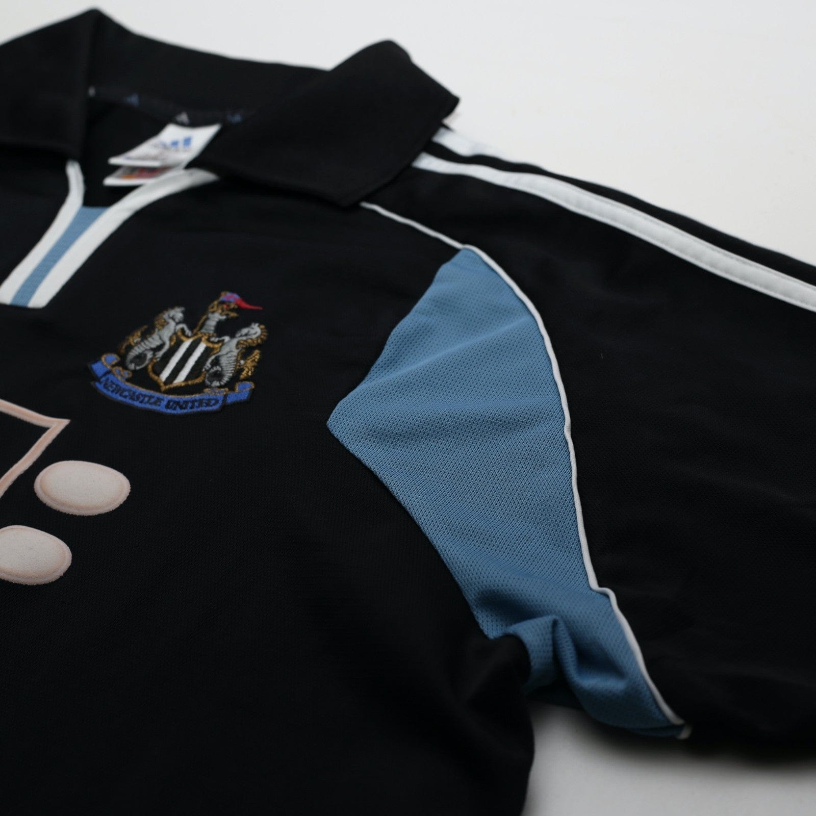 2000/01 Shearer #9 Newcastle United Vintage adidas Away Football Shirt (XL)