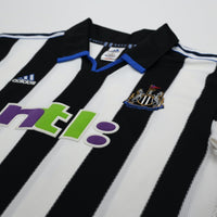 2000/01 Shearer #9 Newcastle United Vintage adidas Home Football Shirt (XL)