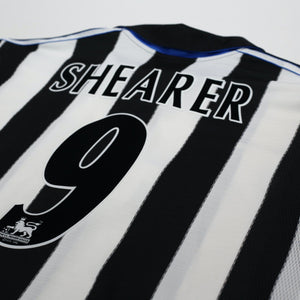 2000/01 Shearer #9 Newcastle United Vintage adidas Home Football Shirt (XL)