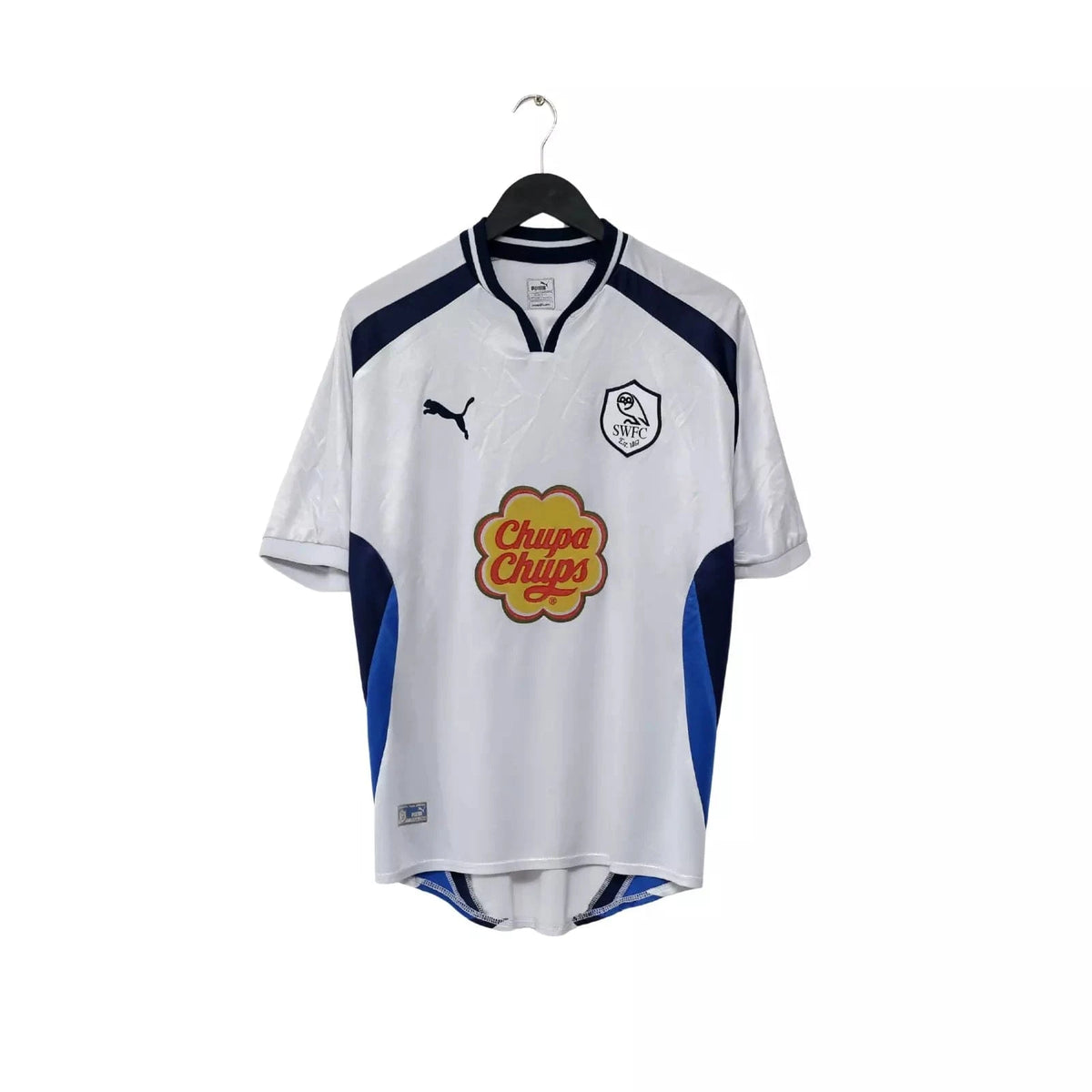 2000/01 SHEFFIELD WEDNESDAY Vintage PUMA Away Football Shirt (M)