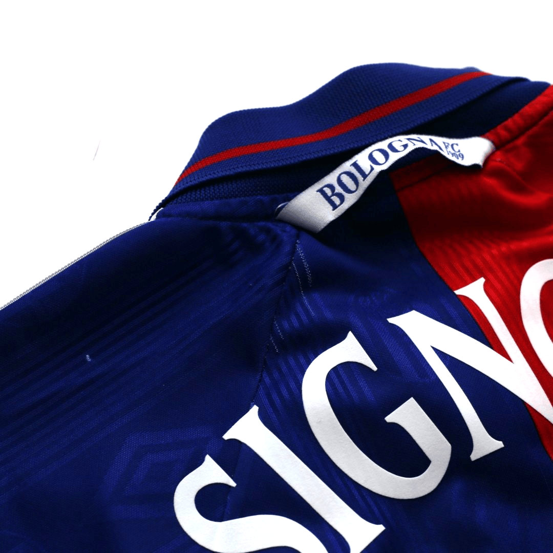 2000/01 Signori #10 Bologna Vintage Umbro Home Football Shirt (M)