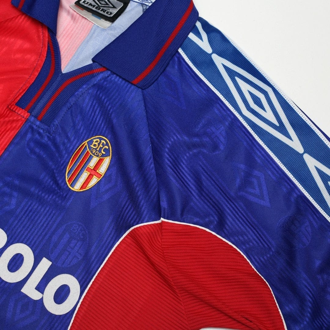 2000/01 Signori #10 Bologna Vintage Umbro Home Football Shirt (M)