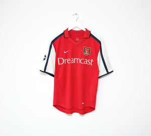 2000/01 SILVINHO #16 Arsenal Vintage Nike Home Football Shirt (S)