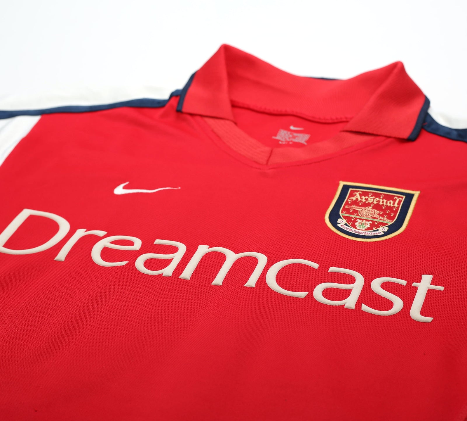 2000/01 SILVINHO #16 Arsenal Vintage Nike Home Football Shirt (S)