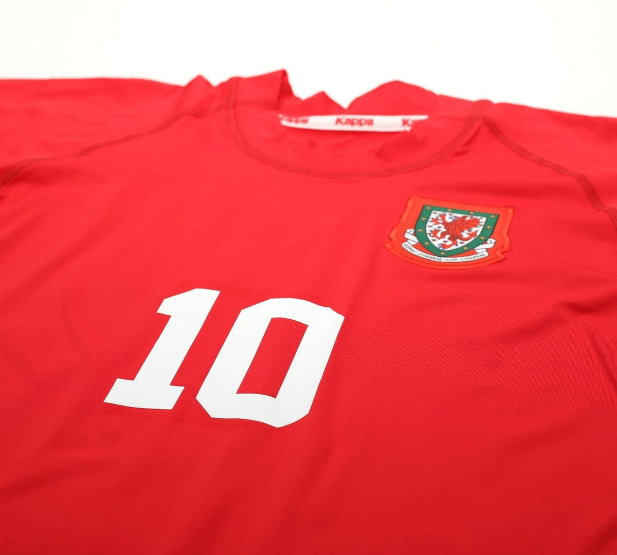 2000/01 SPEED #10 Wales Vintage KAPPA Home Football Shirt Jersey (M/L) BNWT