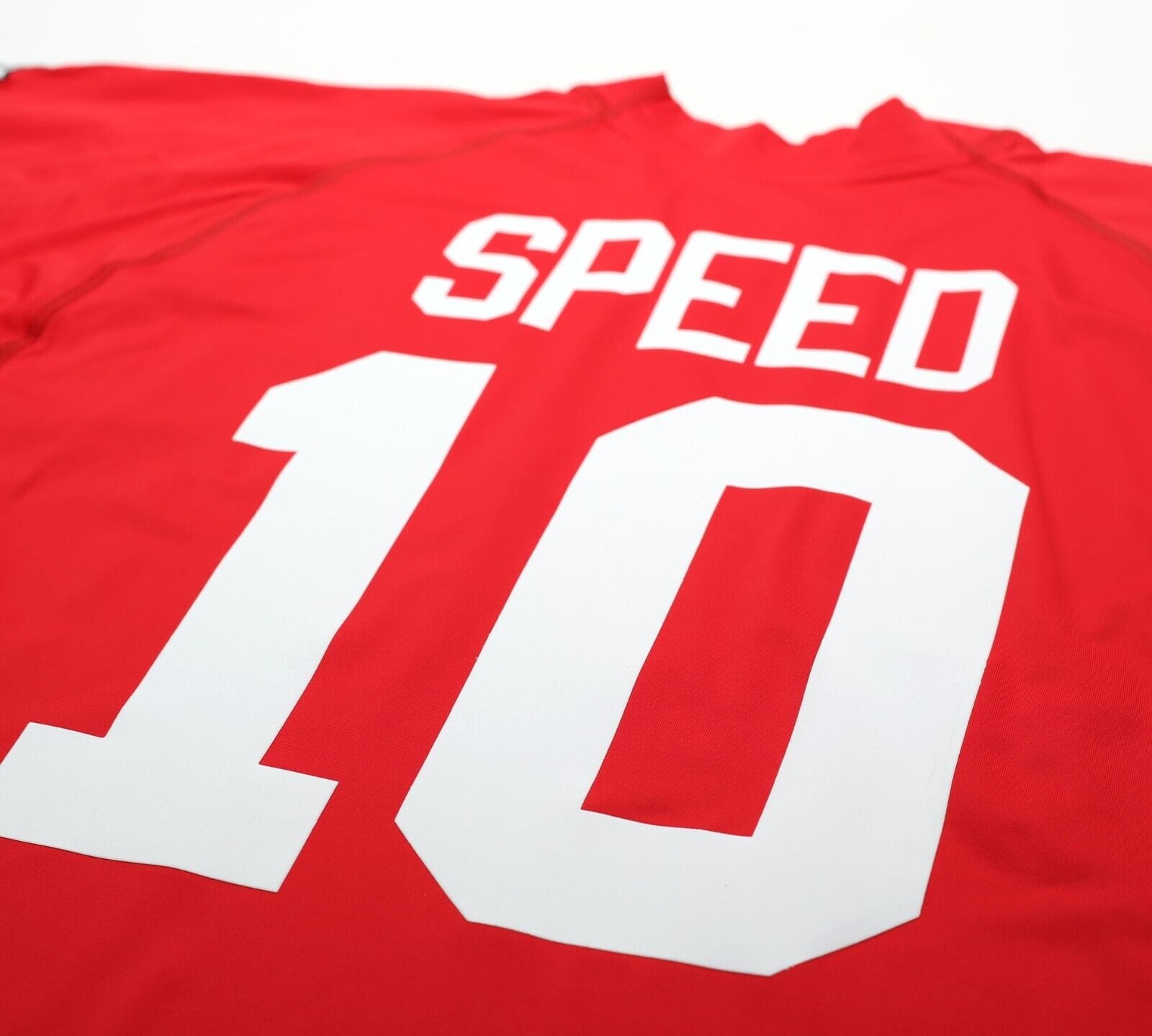 2000/01 SPEED #10 Wales Vintage KAPPA Home Football Shirt