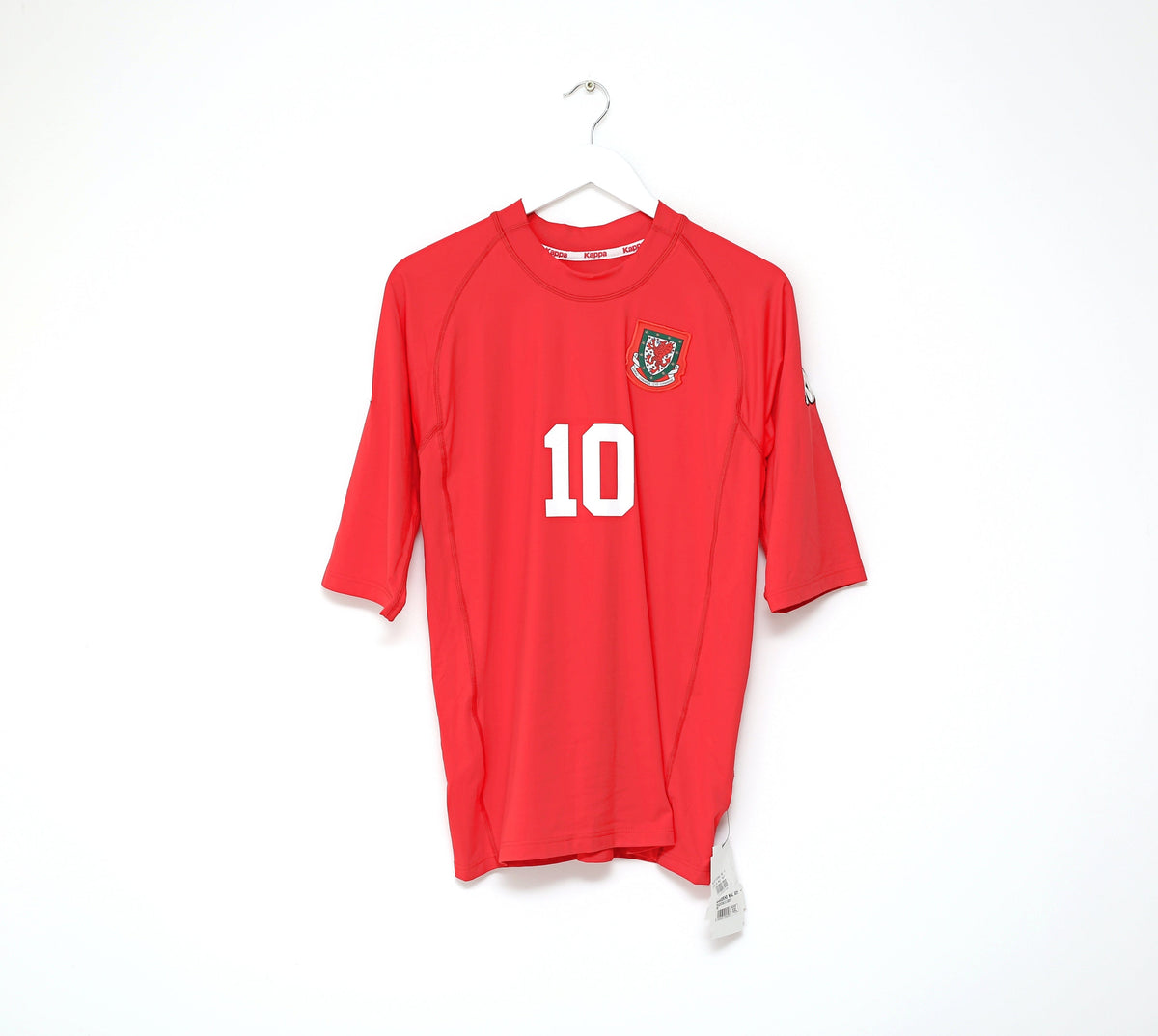 2000/01 SPEED #10 Wales Vintage KAPPA Home Football Shirt Jersey (M/L) BNWT