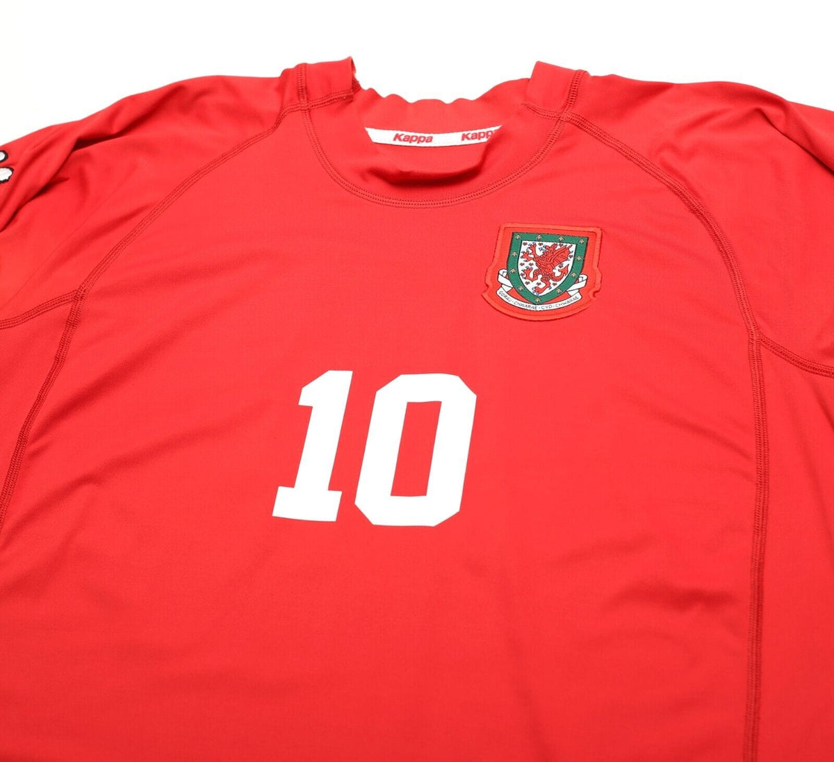 2000/01 SPEED #10 Wales Vintage KAPPA Home Football Shirt Jersey (M/L) MINT