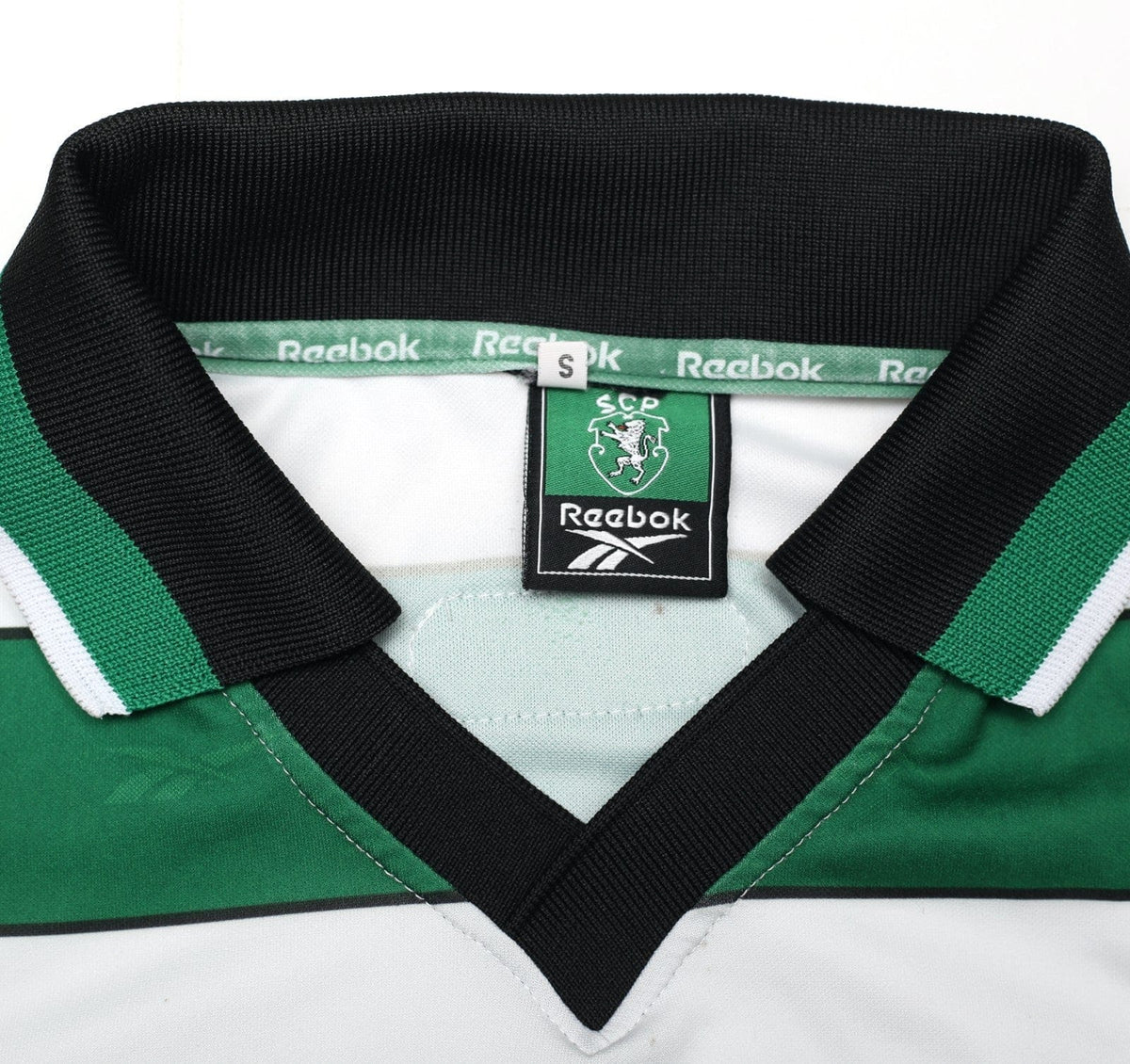 2000/01 SPORTING CP Vintage Reebok Home Football Shirt (S/M)