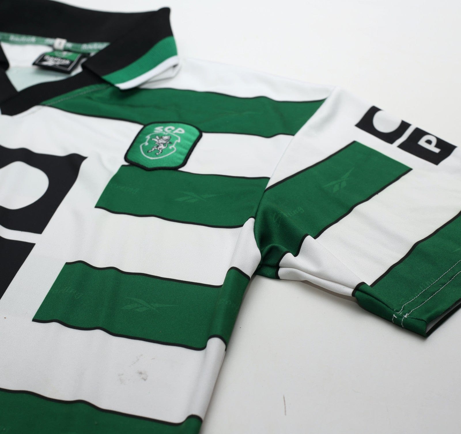 2000/01 SPORTING CP Vintage Reebok Home Football Shirt (S/M)