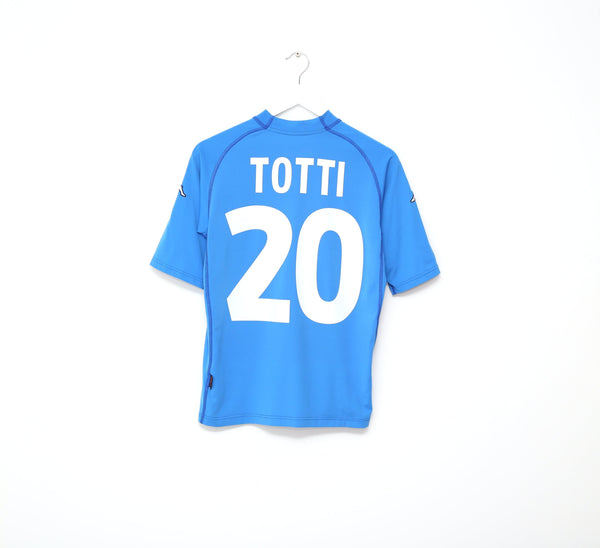 2000/01 TOTTI #10 Italy Kappa Home Football Shirt (S) Football