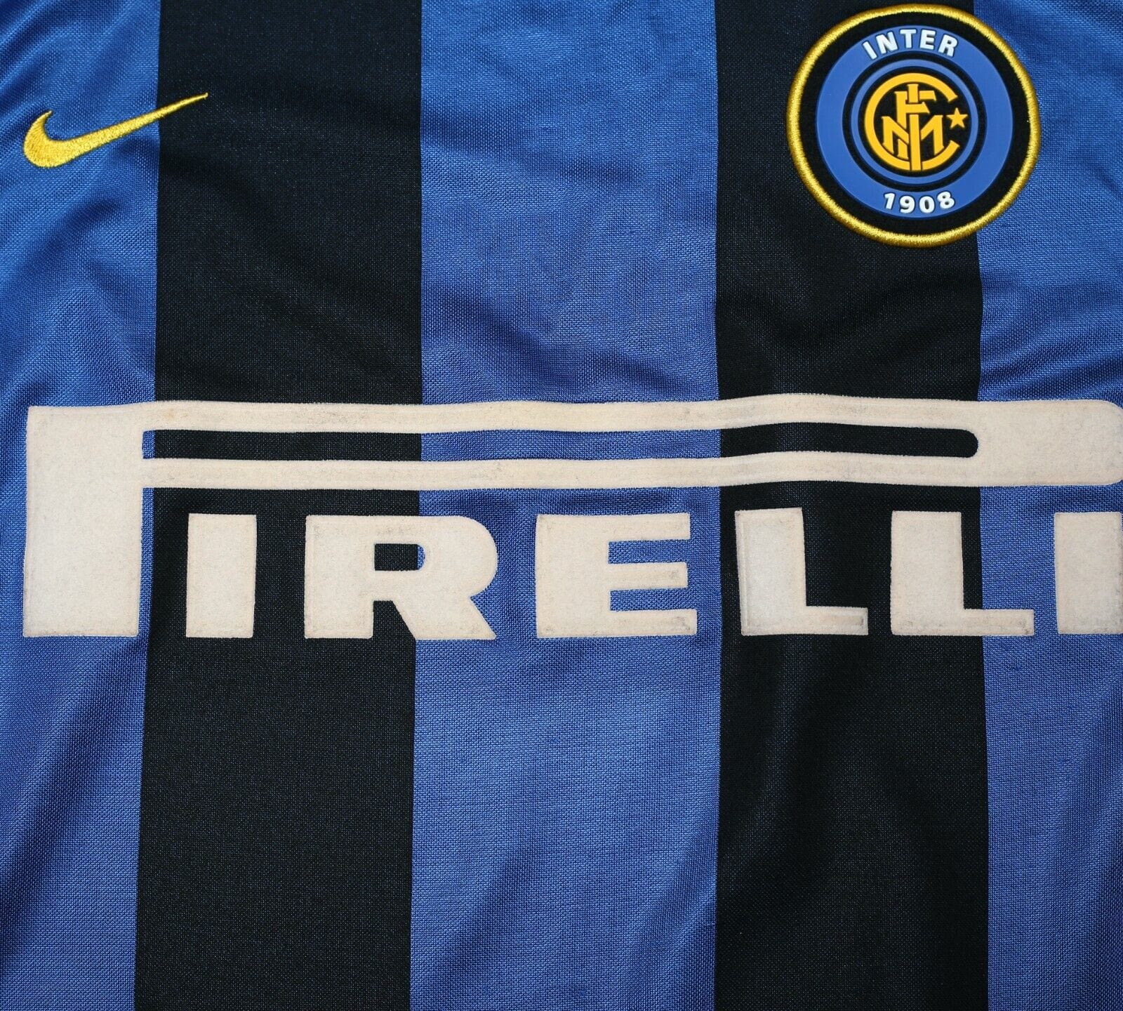 2000/01 VIERI #32 Inter Milan Vintage Nike Home Football Shirt Jersey (S/M)