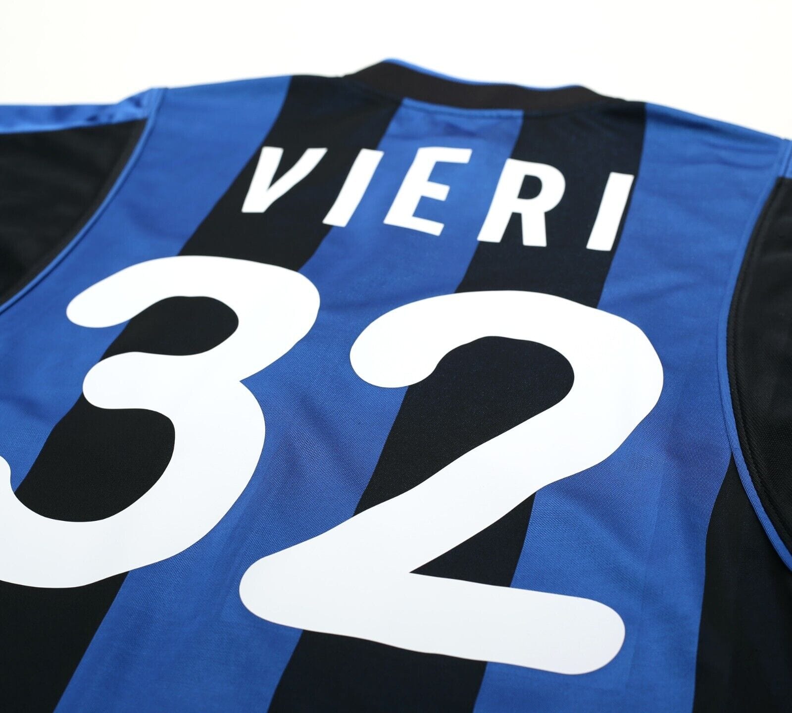 2000/01 VIERI #32 Inter Milan Vintage Nike Home Football Shirt Jersey (S/M)