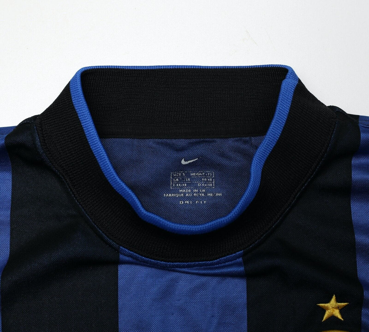 ウェア NIKE INTER MILANO VIERI 32 Game Shirt Inter Milan Matchworn Vieri 32 L/S Away Football Shirt 2004
