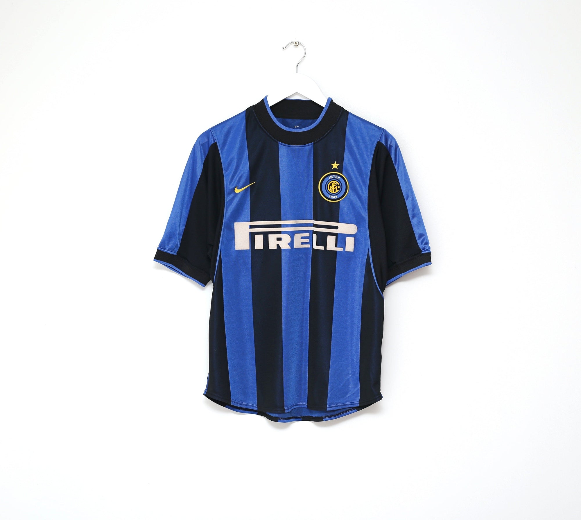 2000/01 VIERI #32 Inter Milan Vintage Nike Home Football Shirt