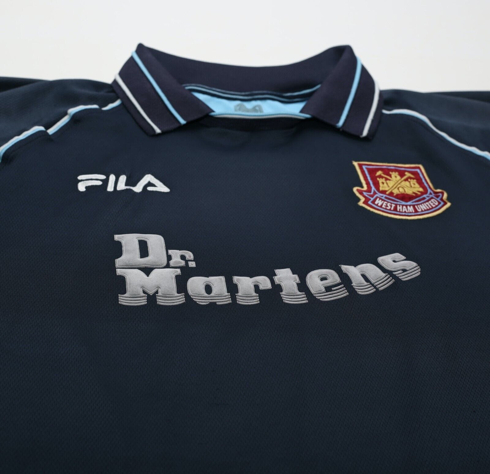 1999/01 WEST HAM UNITED Vintage FILA Away Football Shirt (XXL