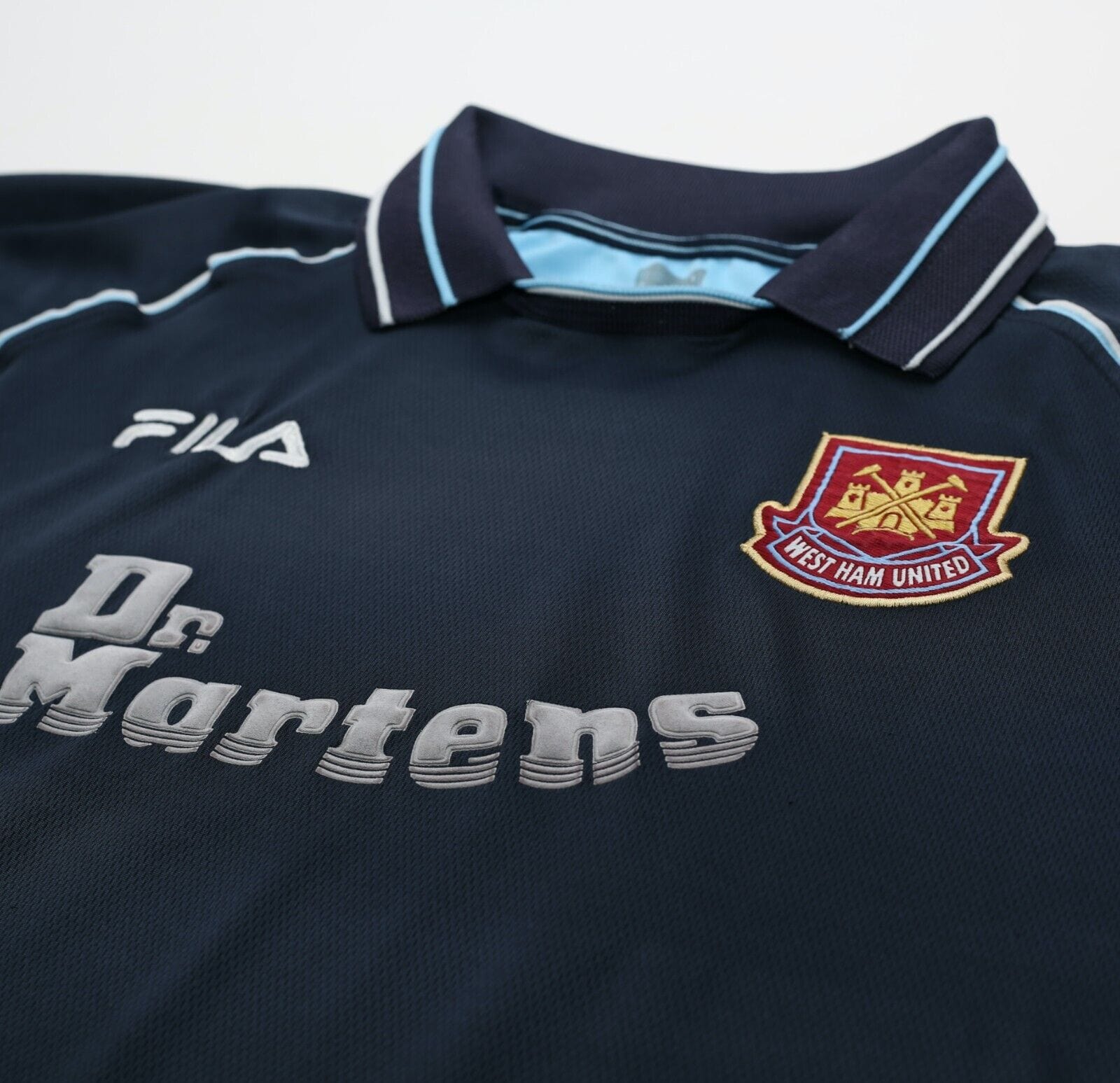 2000/01 WEST HAM UNITED Vintage FILA Away Football Shirt (XXL)