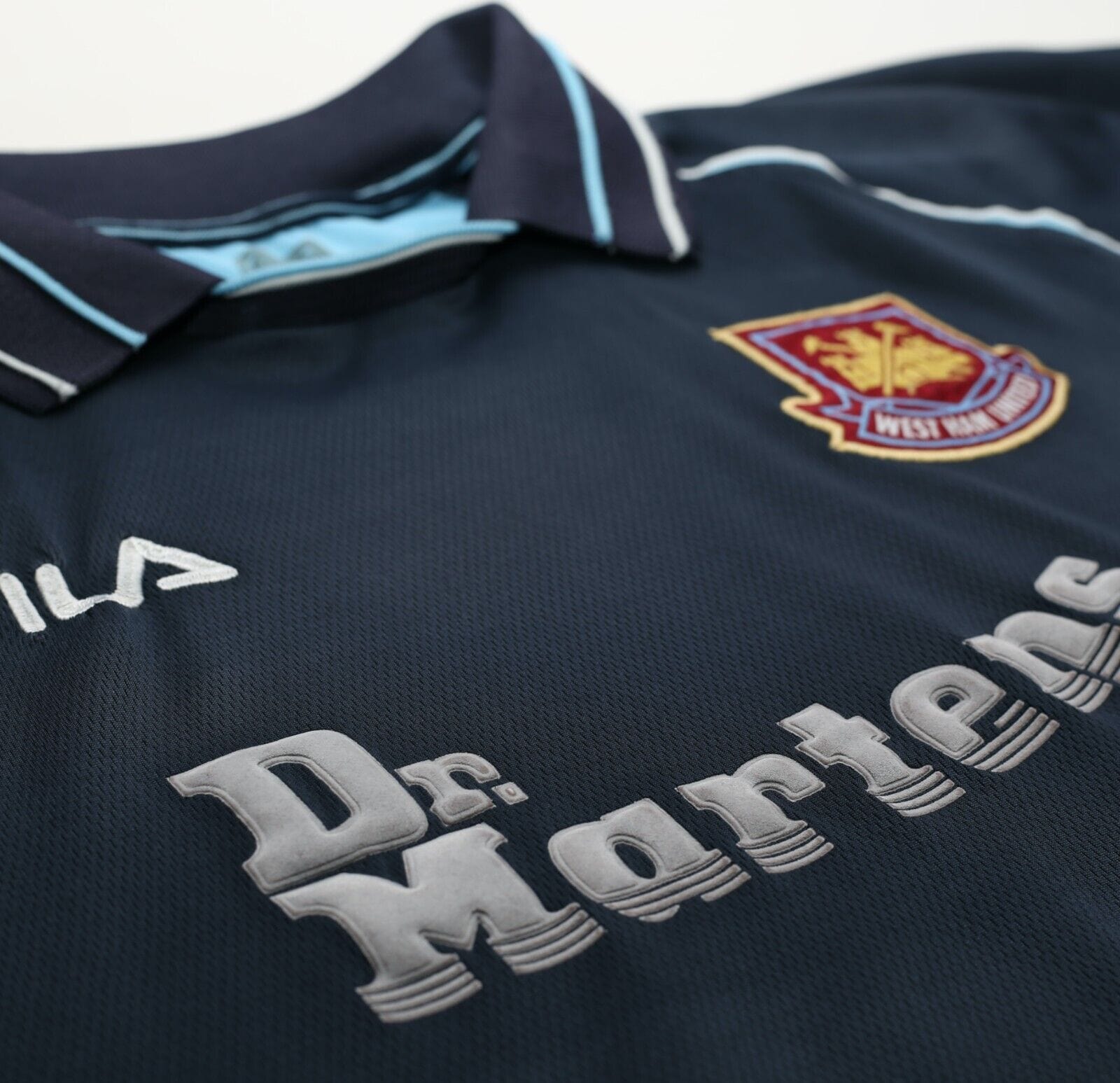1999/01 WEST HAM UNITED Vintage FILA Away Football Shirt (XXL