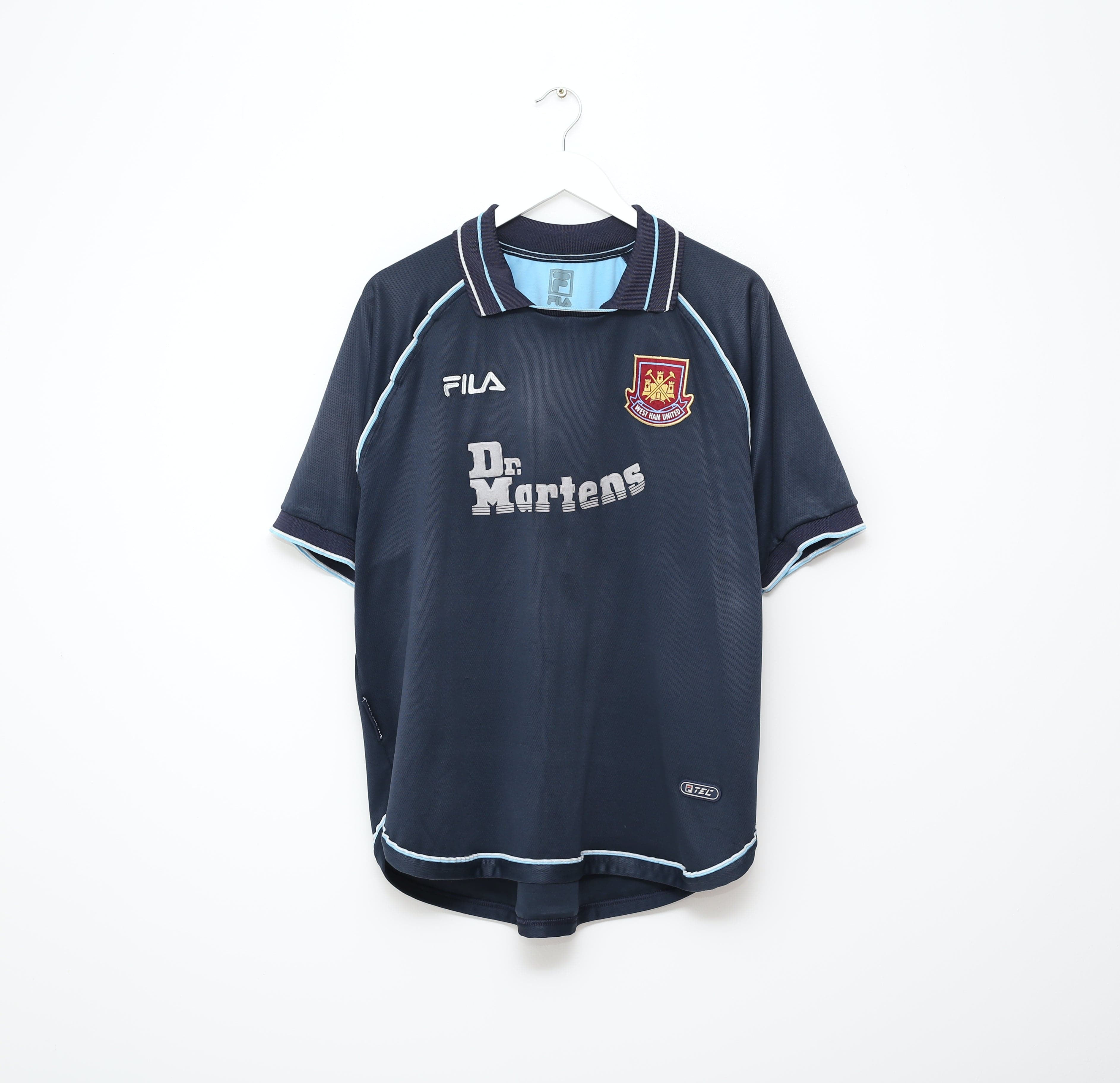 WEST HAM UNITED 1999 2000 2001 THIRD FOOTBALL SHIRT SOCCER