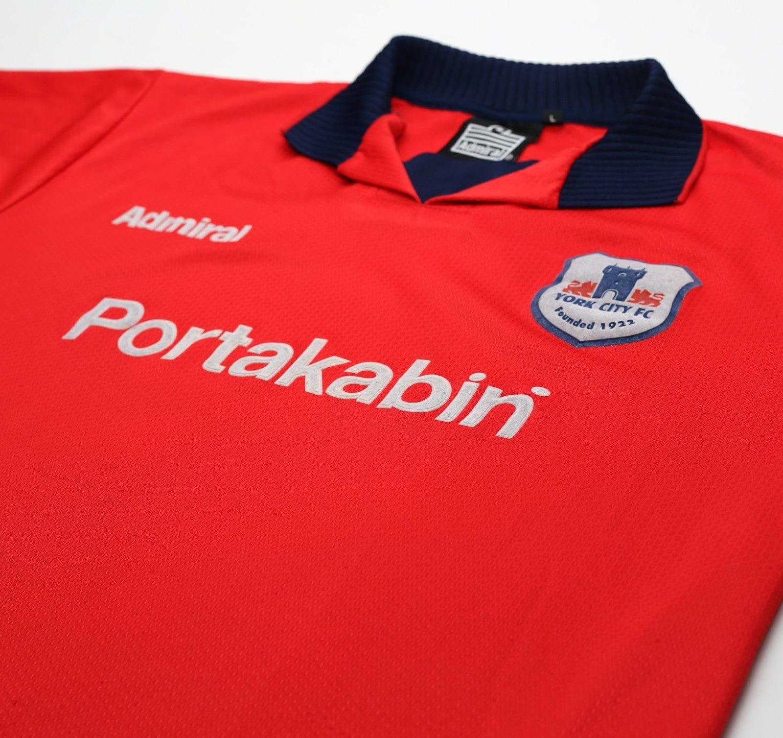 2000/01 YORK CITY Vintage Admiral Home Football Shirt (L)