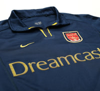 2000/02 ARSENAL Vintage Nike European Football Shirt Jersey (S)