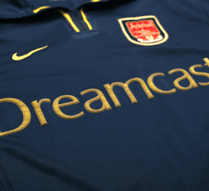 2000/02 ARSENAL Vintage Nike European Football Shirt Jersey (S)