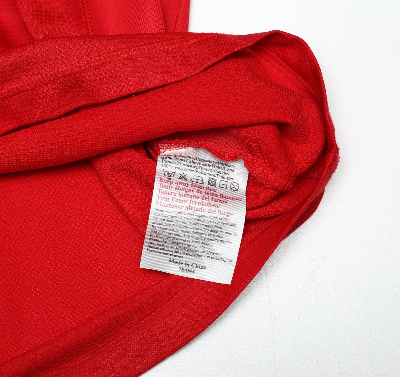 2000/02 BECKHAM #7 Manchester United Vintage Umbro European Home Football Shirt (L)