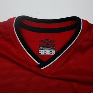 2000/02 Beckham #7 Manchester United Vintage Umbro Home Football Shirt (M)