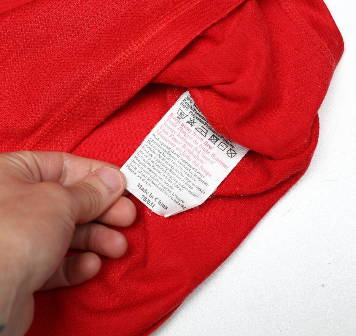 2000/02 BECKHAM #7 Manchester United Vintage Umbro Home Shirt (XL)