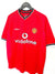 2000/02 BECKHAM #7 Manchester United Vintage Umbro UCL Home Football Shirt (M)