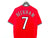 2000/02 BECKHAM #7 Manchester United Vintage Umbro UCL Home Football Shirt (M)