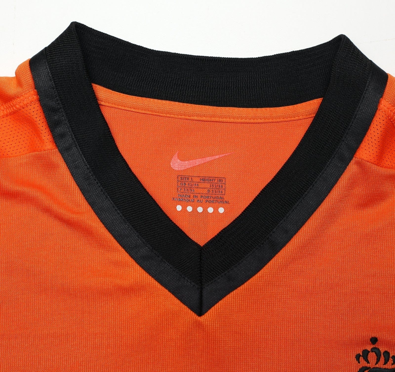 2000/02 BERGKAMP #10 Holland Vintage Nike Home Football Shirt (L) EURO 2000