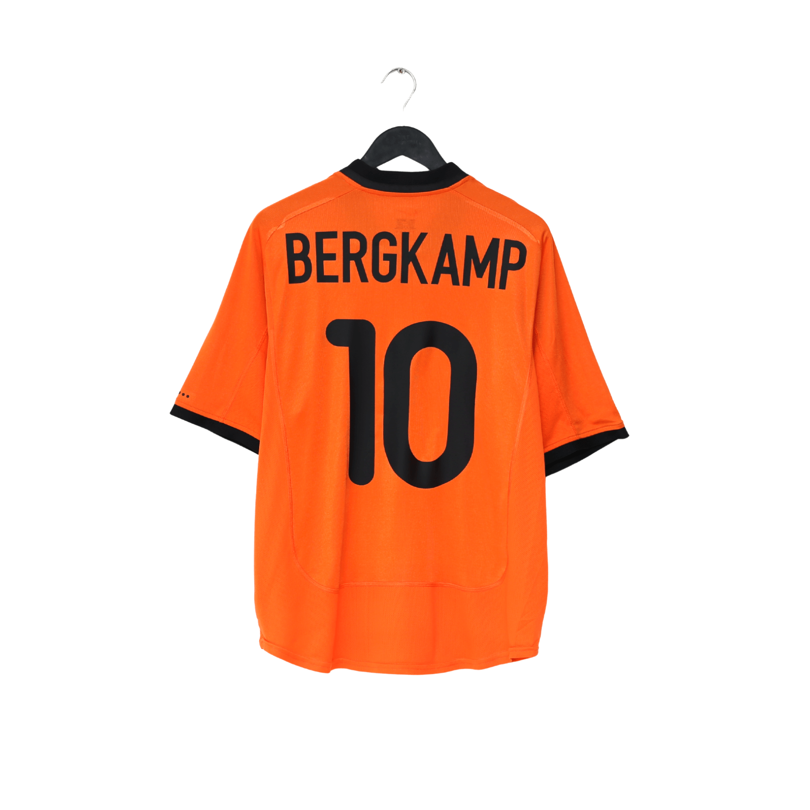 2000/02 BERGKAMP #10 Holland Vintage Nike Home Football Shirt (L) EURO 2000