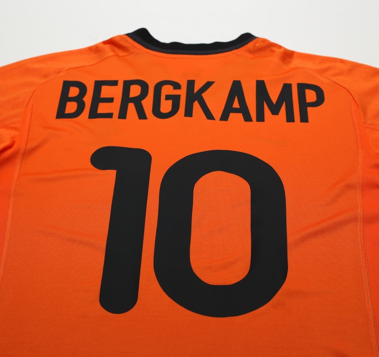 2000/02 BERGKAMP #10 Holland Vintage Nike Home Football Shirt (L) EURO 2000