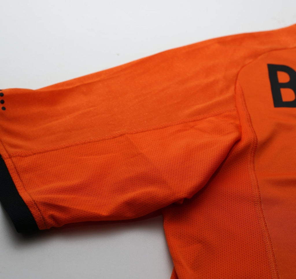 2000/02 BERGKAMP #10 Holland Vintage Nike Home Football Shirt (L) EURO 2000