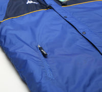 2000/02 BLACKBURN ROVERS Vintage Kappa Football Bench Coat Jacket (L)