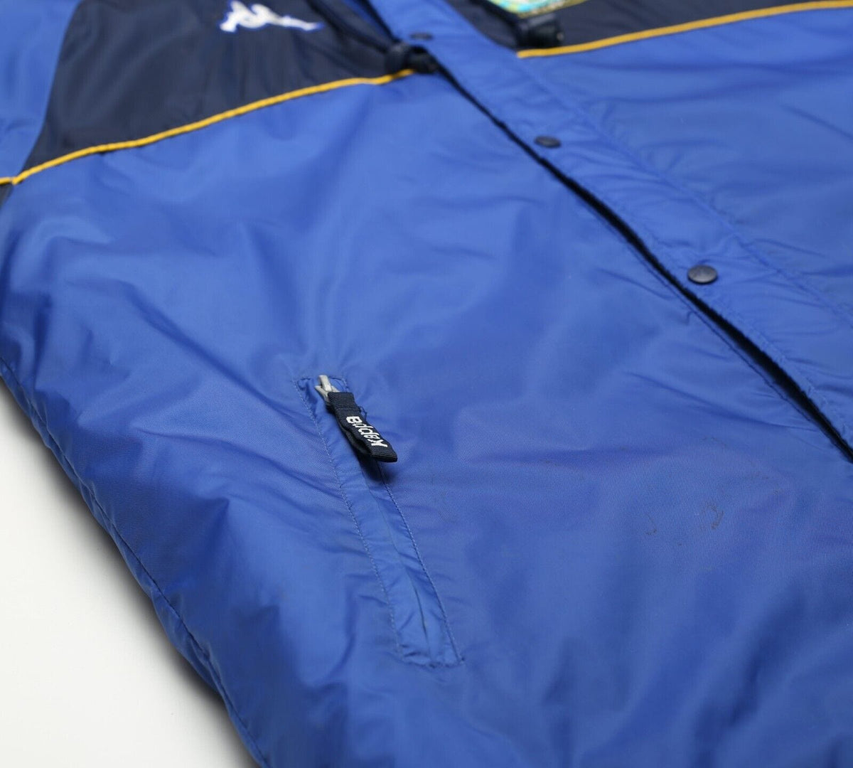 2000/02 BLACKBURN ROVERS Vintage Kappa Football Bench Coat Jacket (L)