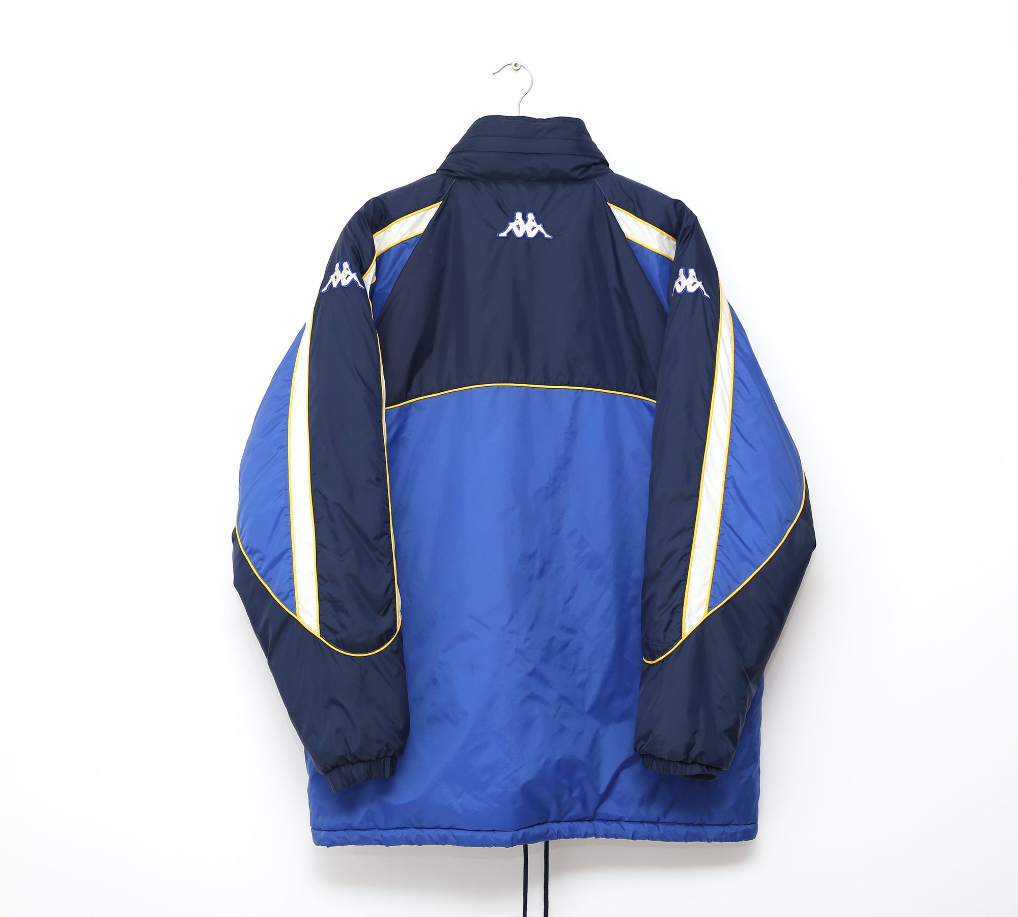 2000/02 BLACKBURN ROVERS Vintage Kappa Football Bench Coat Jacket (L)