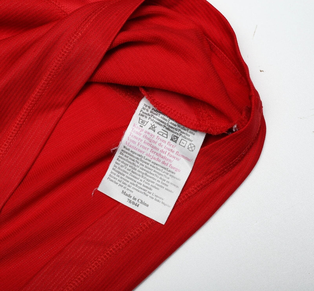 2000/02 BLANC #6 Manchester United Vintage Umbro UCL Home Football Shirt (XL)