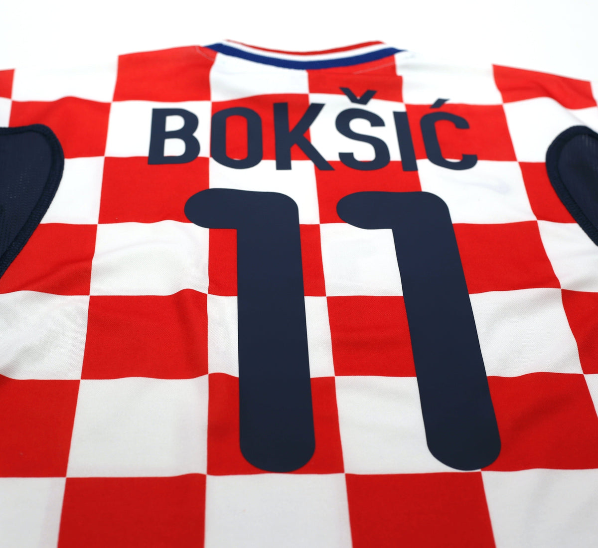 2000/02 BOKŠIČ #11 Croatia Vintage Nike Home Football Shirt (S/M)