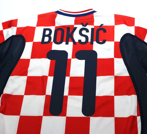 2000/02 BOKŠIČ #11 Croatia Vintage Nike Home Football Shirt (S/M)