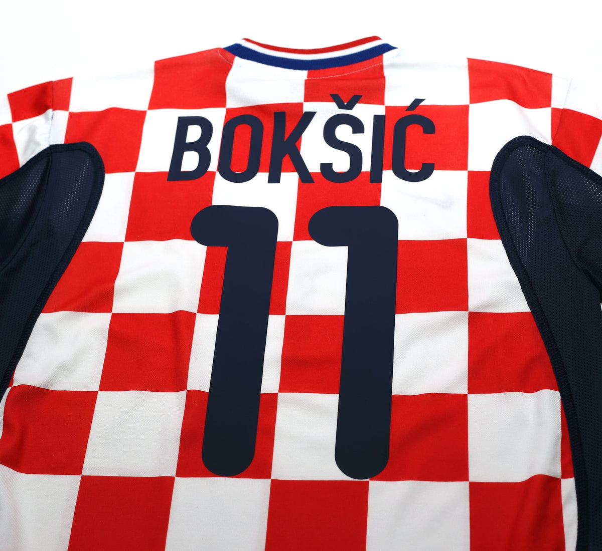 2000/02 BOKŠIČ #11 Croatia Vintage Nike Home Football Shirt (S/M)